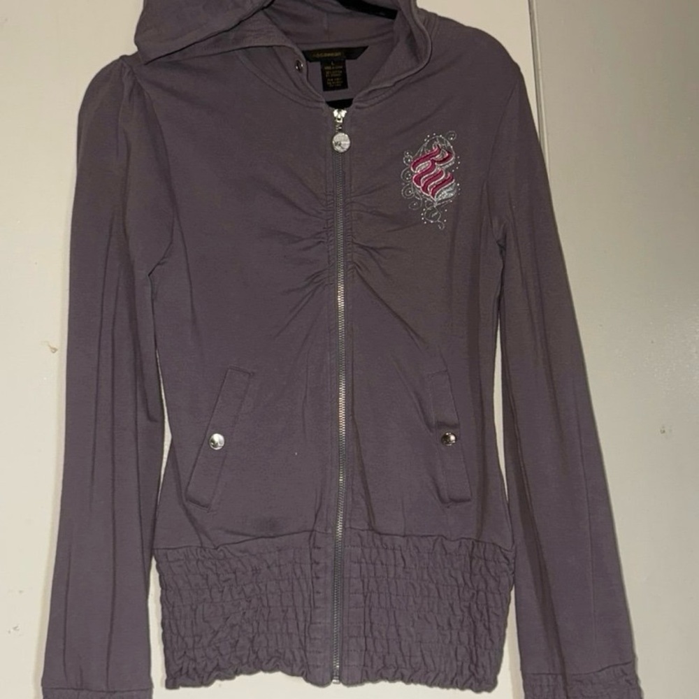 Roca wear Y2K Hooded Zip-Up Jacket